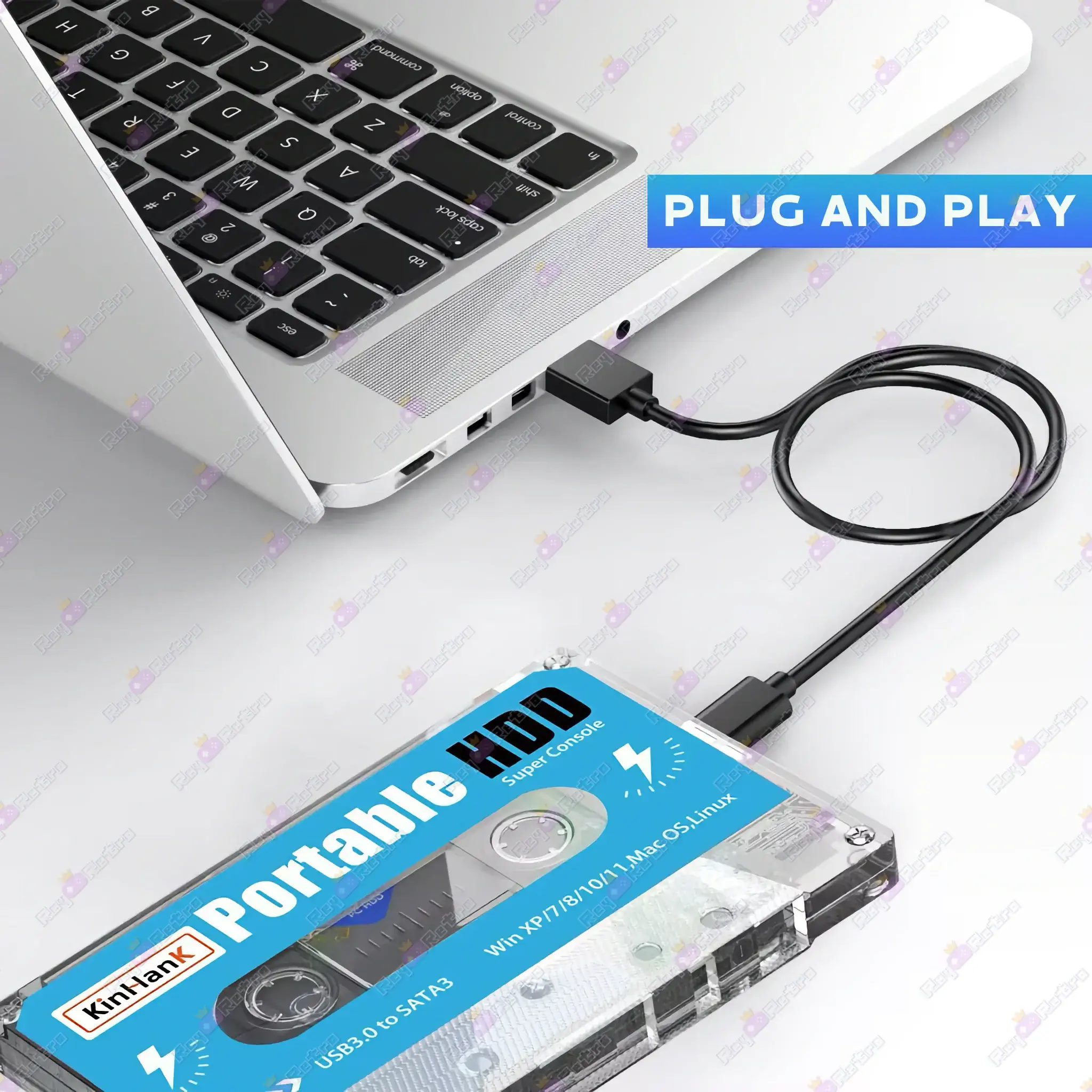 Retro_Cassette_Consola_Batocera.03 - 💻 Retro Cassette Consola Batocera 500GB - Más de 110.000 Juegos Retro