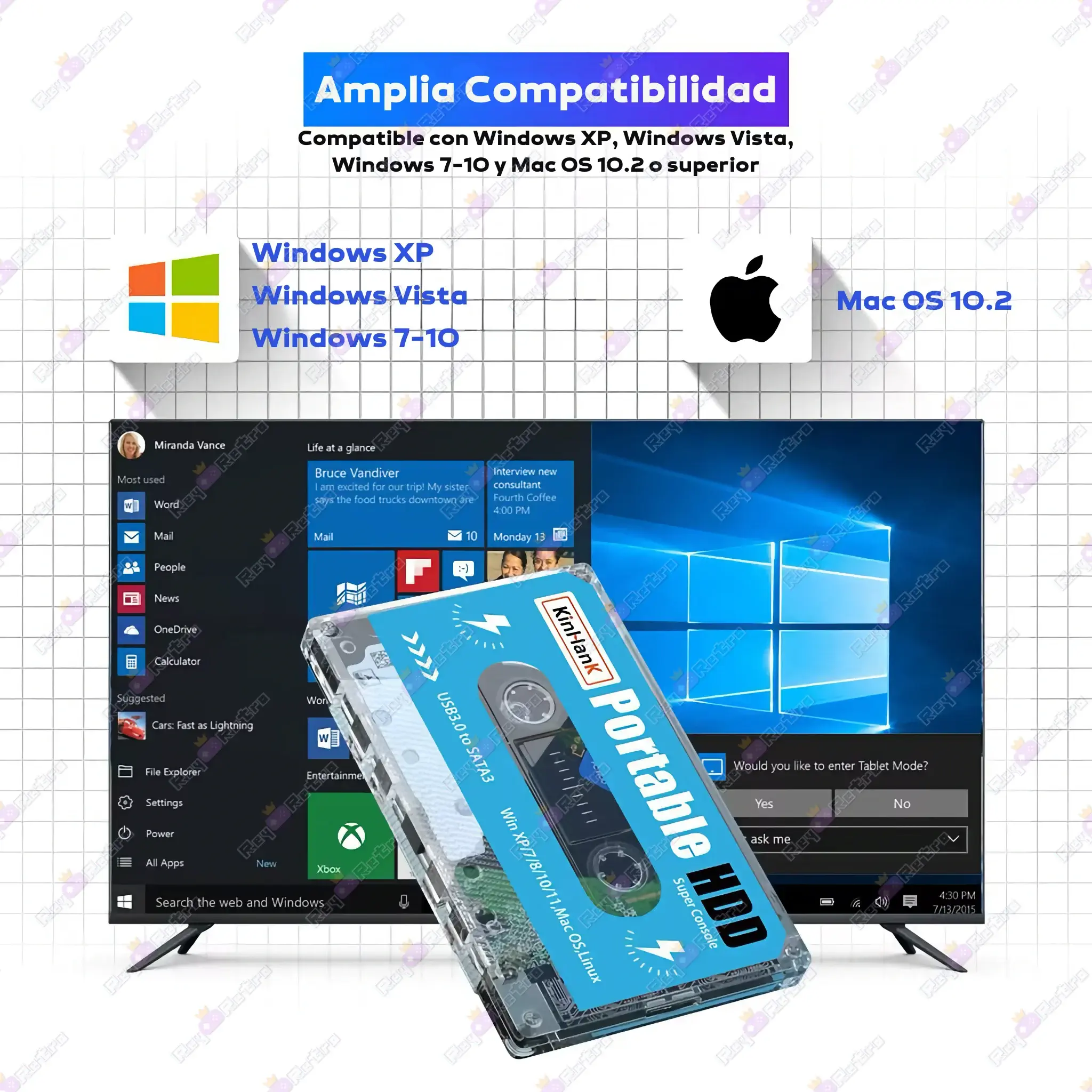 Retro_Cassette_Consola_Batocera.04 - 💻 Retro Cassette Consola Batocera 500GB - Más de 110.000 Juegos Retro