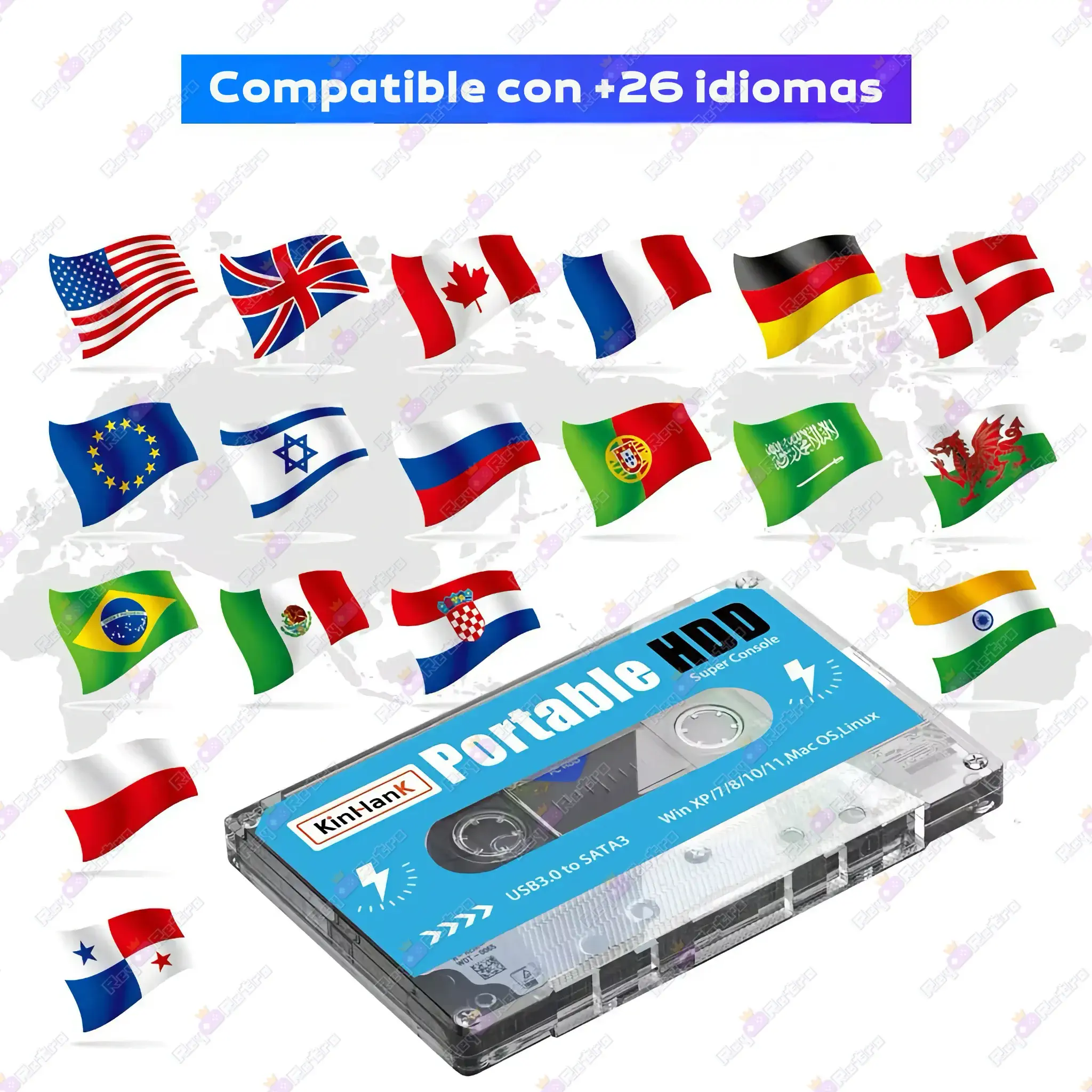 Retro_Cassette_Consola_Batocera.05 - 💻 Retro Cassette Consola Batocera 500GB - Más de 110.000 Juegos Retro