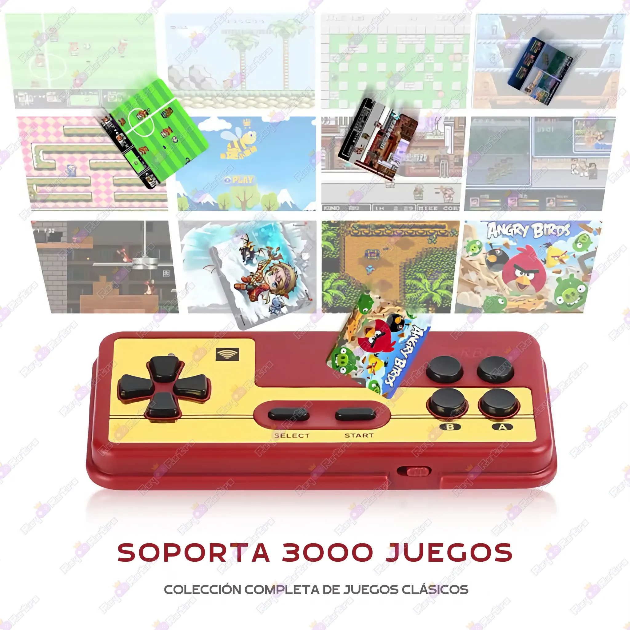 Retro_Famicom_Mini.03 - 📺 Retro Famicom Mini - 3000 juegos clásicos con mandos inalámbricos
