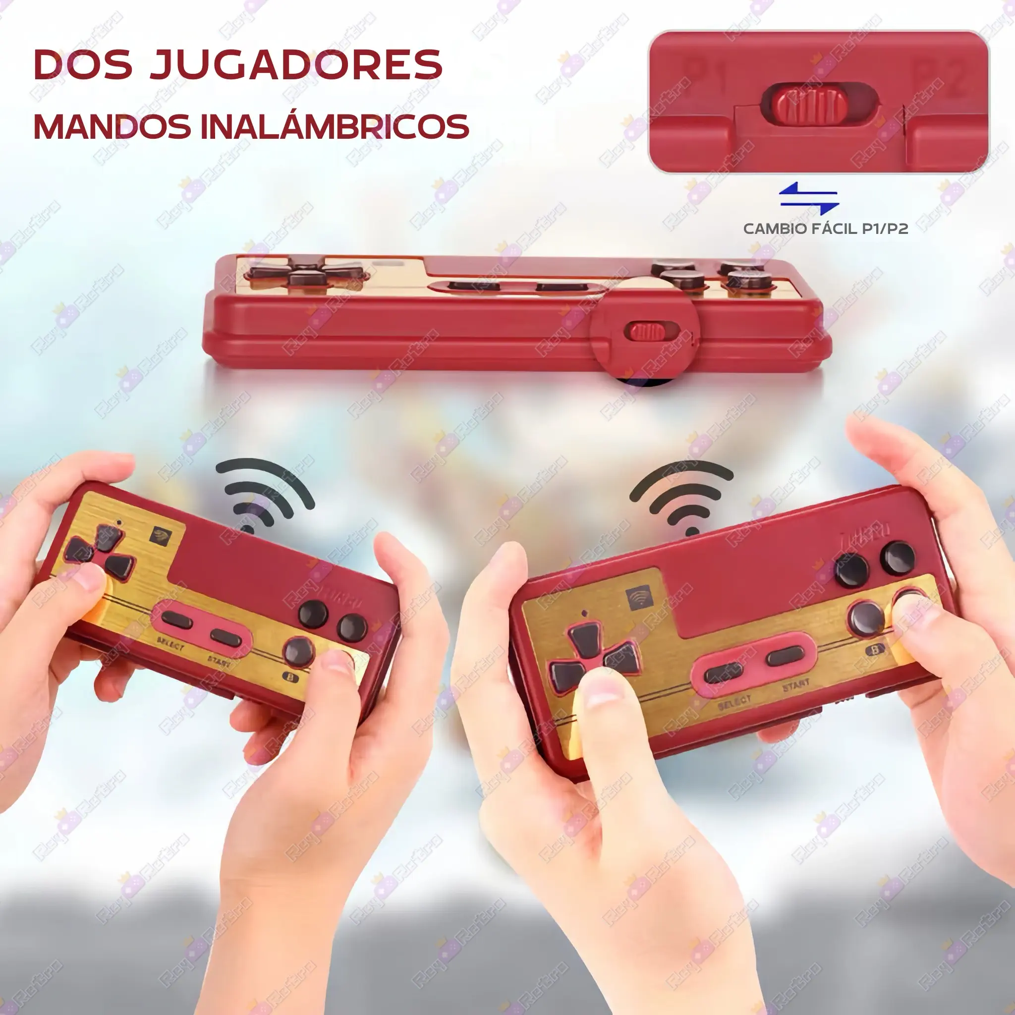 Retro_Famicom_Mini.05 - 📺 Retro Famicom Mini - 3000 juegos clásicos con mandos inalámbricos
