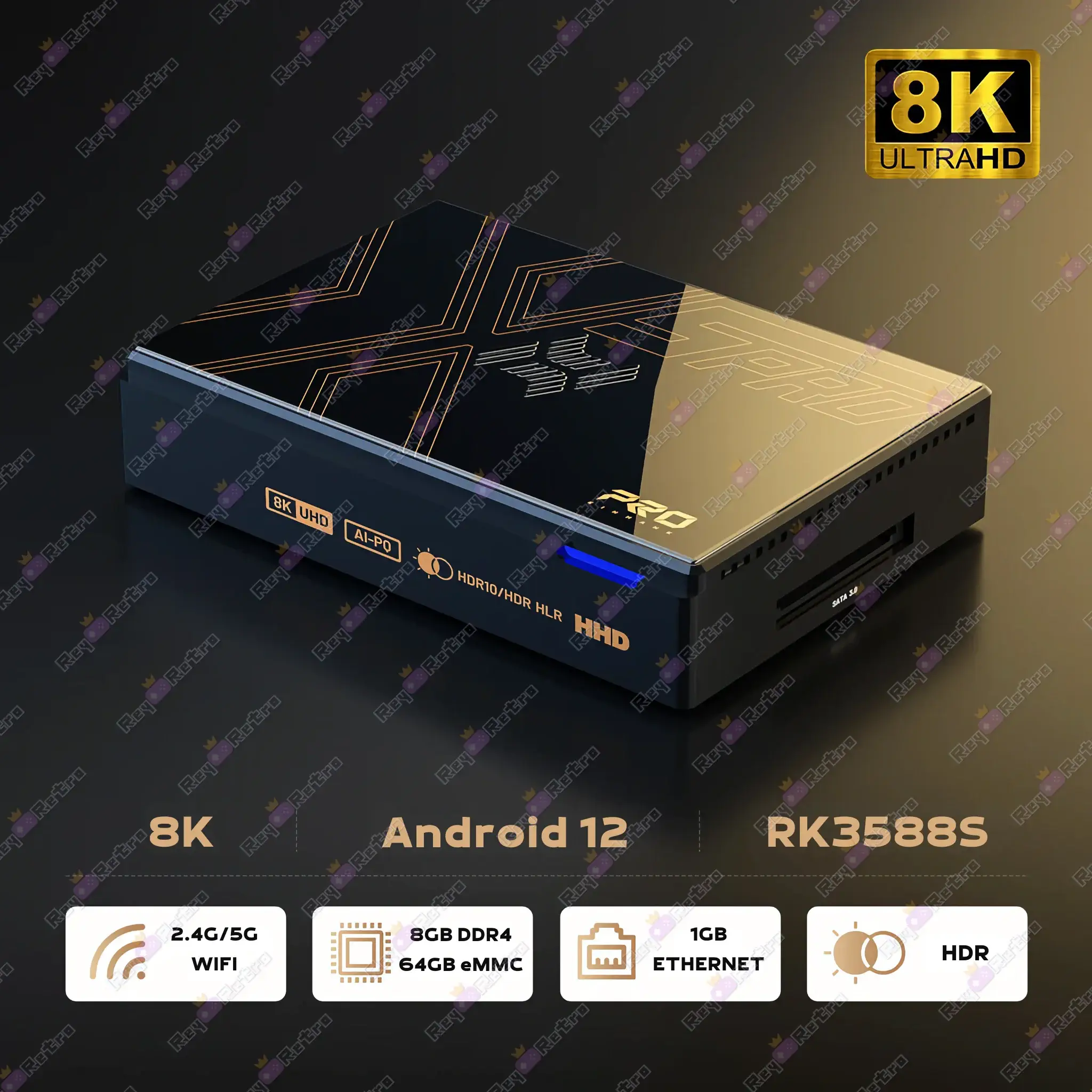 Retro Game Box X5 Pro Retro_Game_Box_X5_Pro.04 - 📺 Retro Game Box X5 Pro - Consola 8K, Android y Emuladores