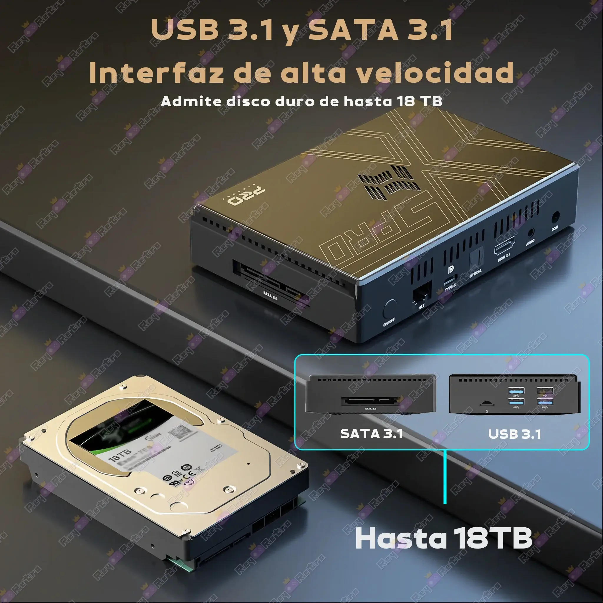 Retro Game Box X5 Pro Retro_Game_Box_X5_Pro.15 - 📺 Retro Game Box X5 Pro - Consola 8K, Android y Emuladores