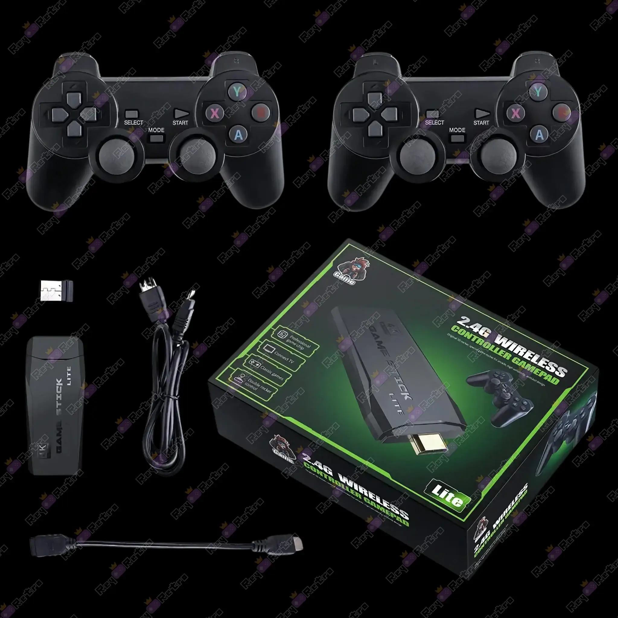 Retro_Game_Stick_M8.01 - 📺 Retro Game Stick M8 - Consola TV HDMI 4K, Miles de Juegos