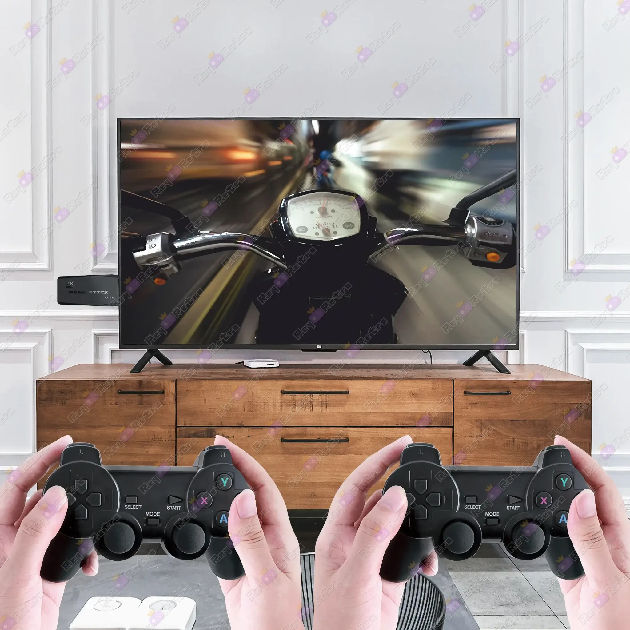 Retro Game Stick M8 Retro_Game_Stick_M8.02 - 📺 Retro Game Stick M8 - Consola TV HDMI 4K, Miles de Juegos