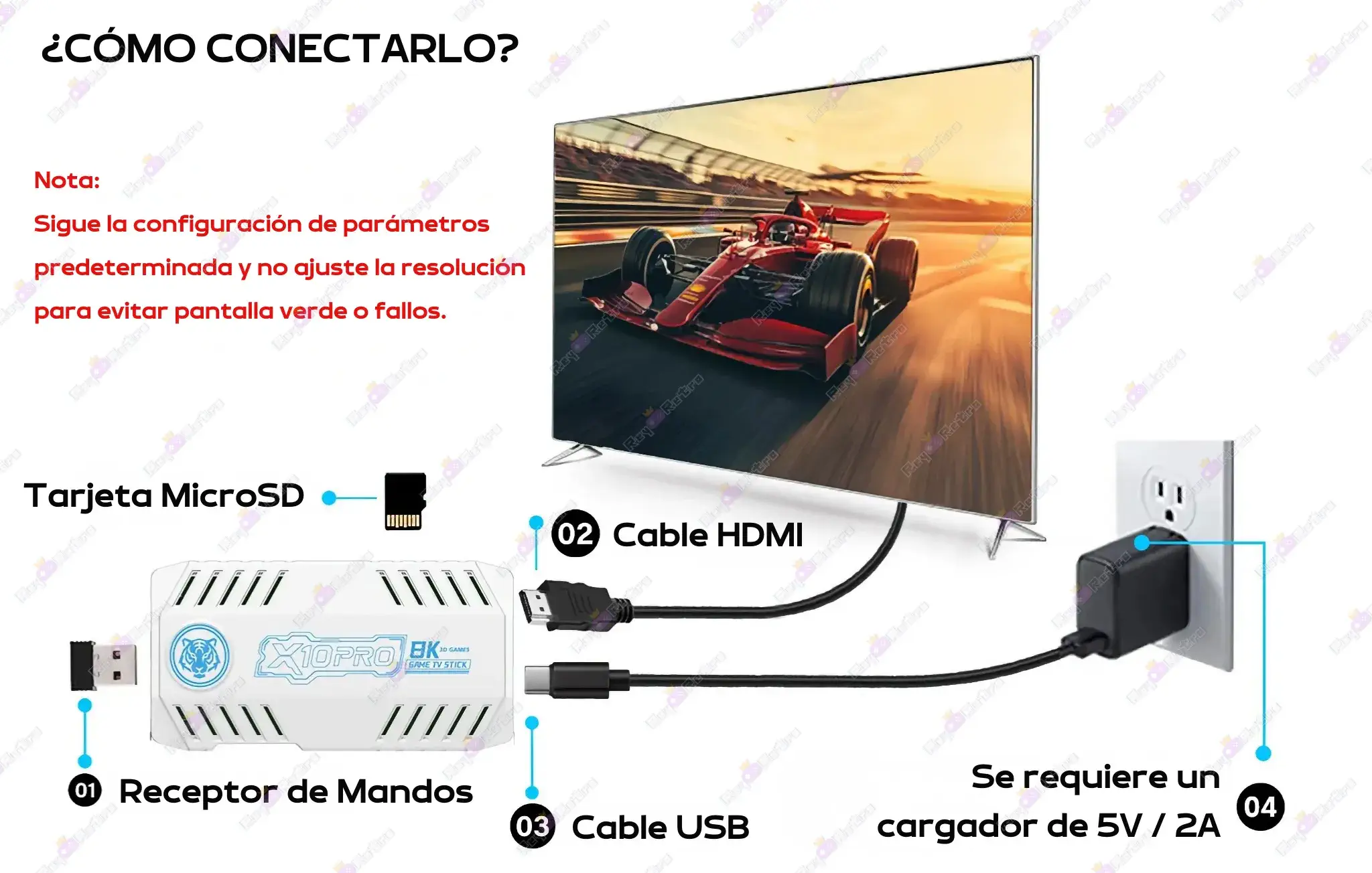 Retro_Game_Stick_X10_Pro.11 - 📺 Retro Game Stick X10 Pro - 50.000 juegos retro con 2 mandos inalámbricos