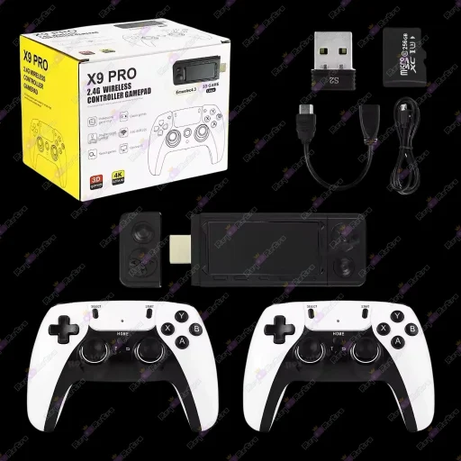 Retro_Game_Stick_X9_Pro.01 - 📺 Retro Game Stick X9 Pro - Hasta 50.000 juegos en 4K