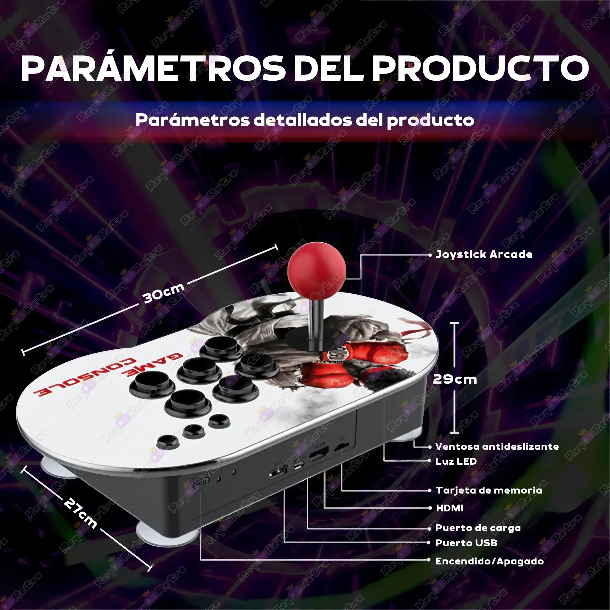 Retro Pandora Box Arcade MT6 Retro_Pandora_Box_Arcade_MT6.08 - 📺 Retro Pandora Box Arcade MT6 - Consola Emuladora con Joystick