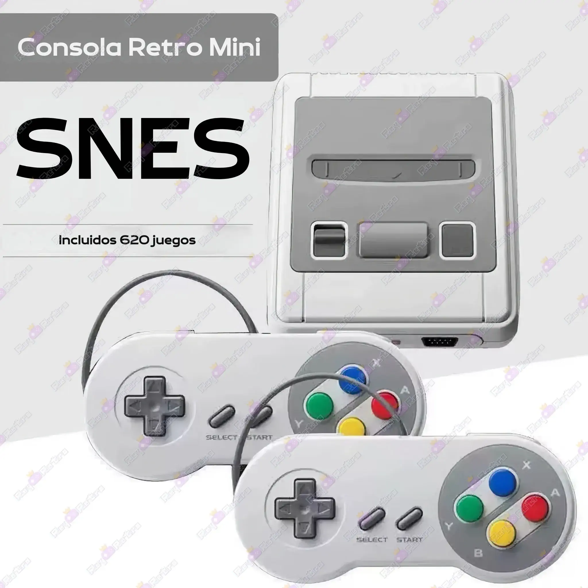 Retro_SNES_Mini.02 - 📺 Retro SNES Mini - Revive la SNES original con 620 juegos
