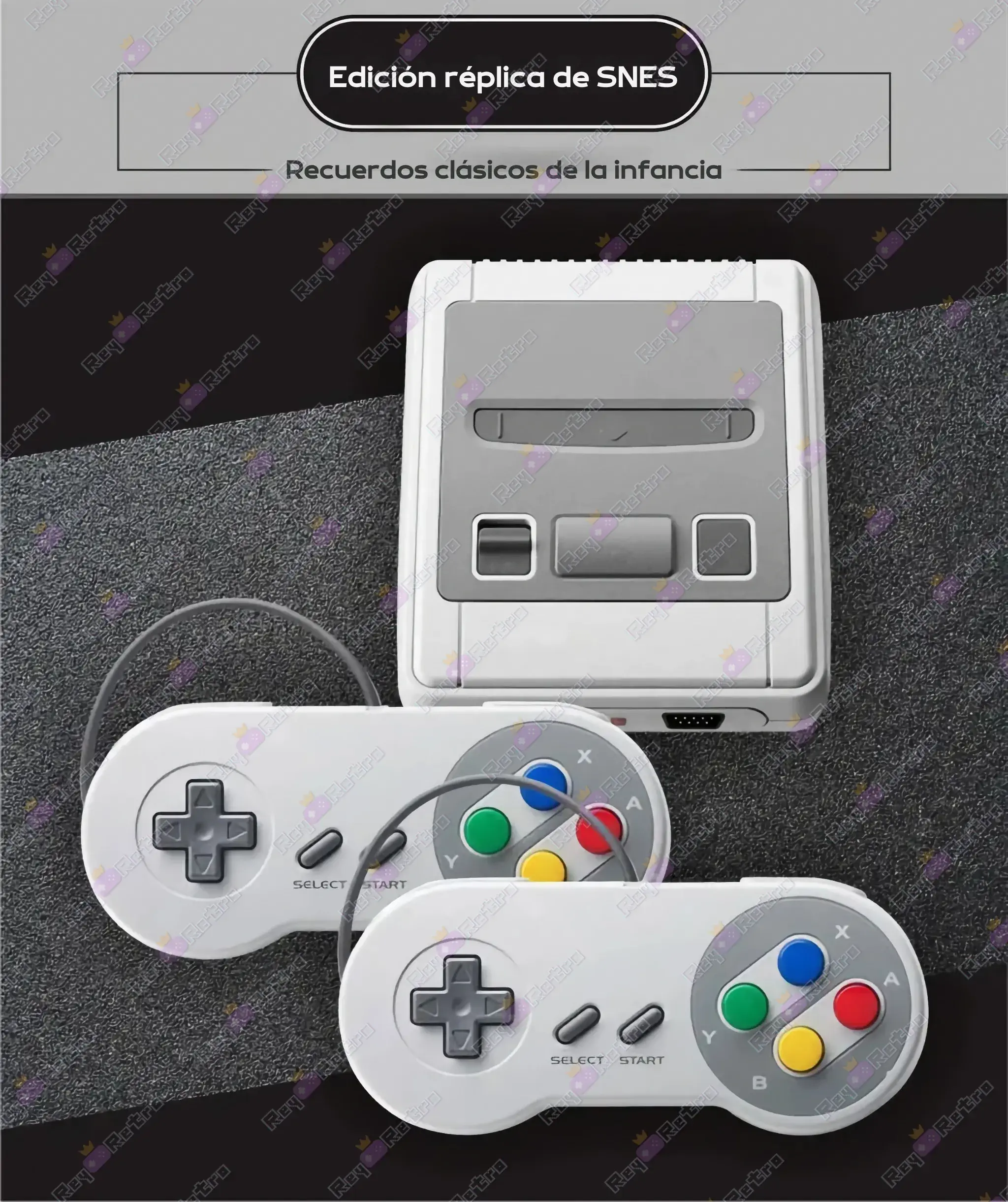Retro_SNES_Mini.03 - 📺 Retro SNES Mini - Revive la SNES original con 620 juegos