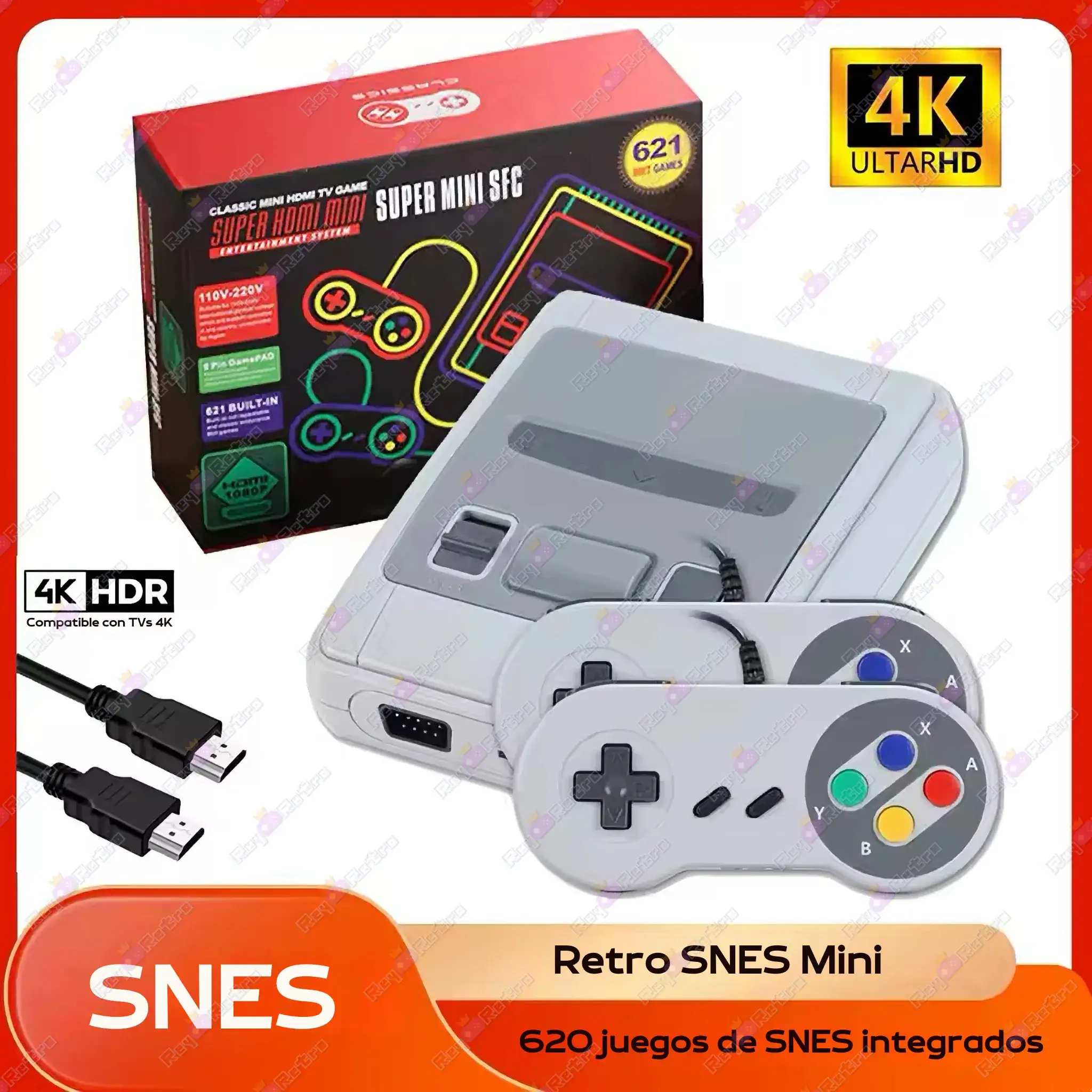 Retro_SNES_Mini.08 - 📺 Retro SNES Mini - Revive la SNES original con 620 juegos