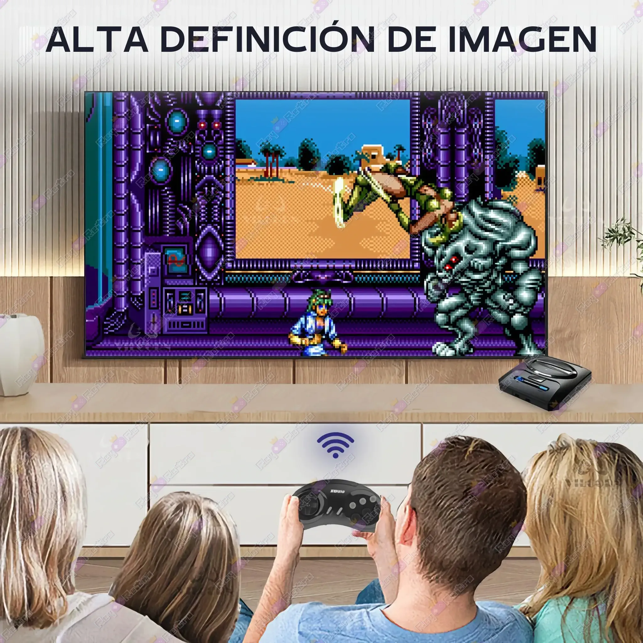 Retro_Sega_Megadrive_Genesis_Mini.04 - 📺 Retro Sega Mega Drive Genesis Mini - 4.200 juegos clásicos