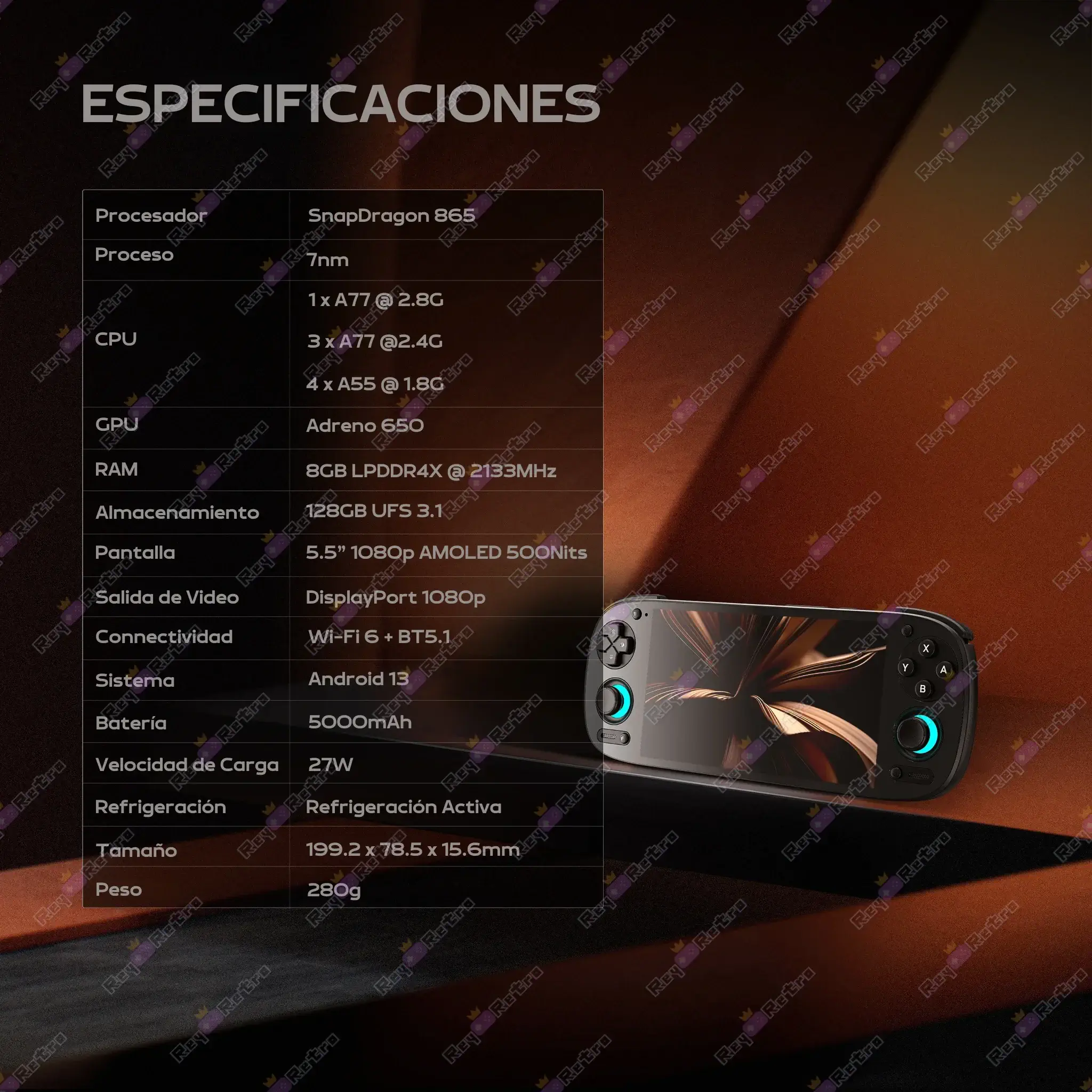 Retroid_Pocket_5.16 - 🕹 Retroid Pocket 5 - Consola Portátil AMOLED, Snapdragon 865