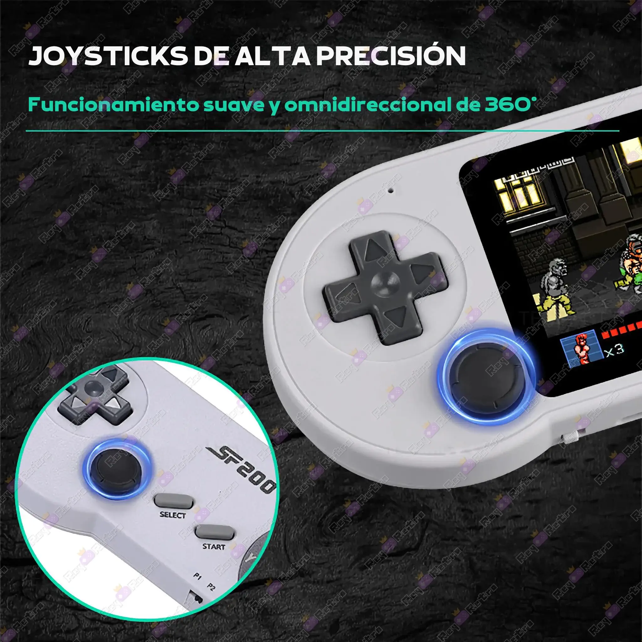 SF2000 SF2000.06 - 🕹 Consola Retro Portátil SF2000 - 3