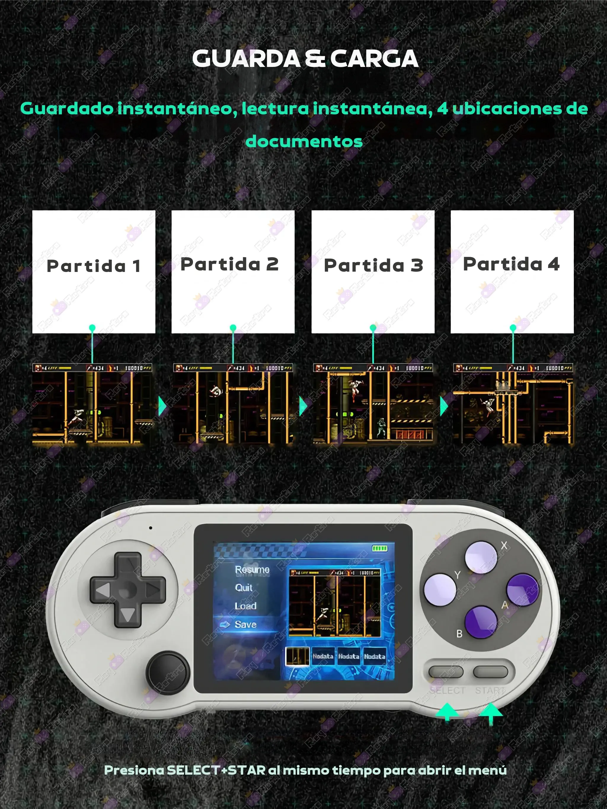 SF2000 SF2000.07 - 🕹 Consola Retro Portátil SF2000 - 3