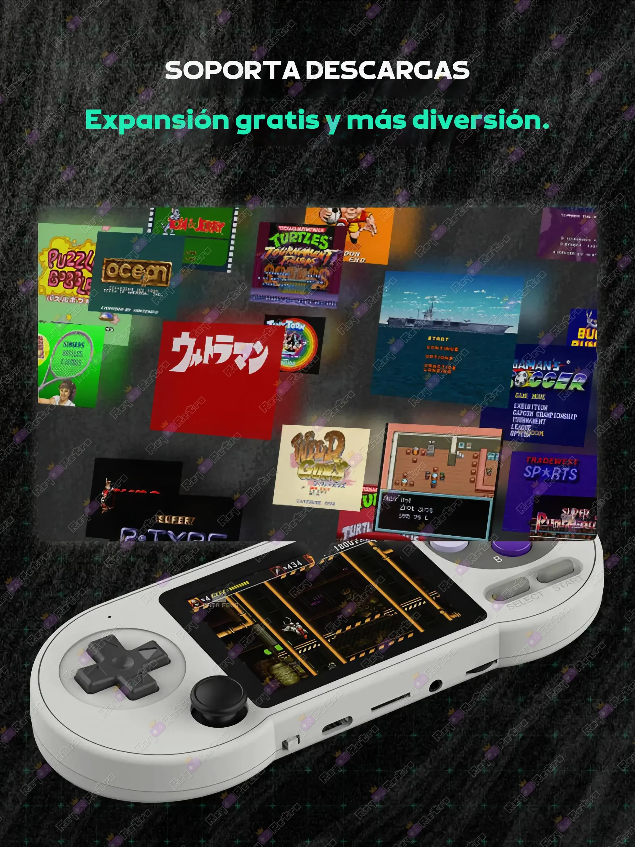 SF2000 SF2000.08 - 🕹 Consola Retro Portátil SF2000 - 3