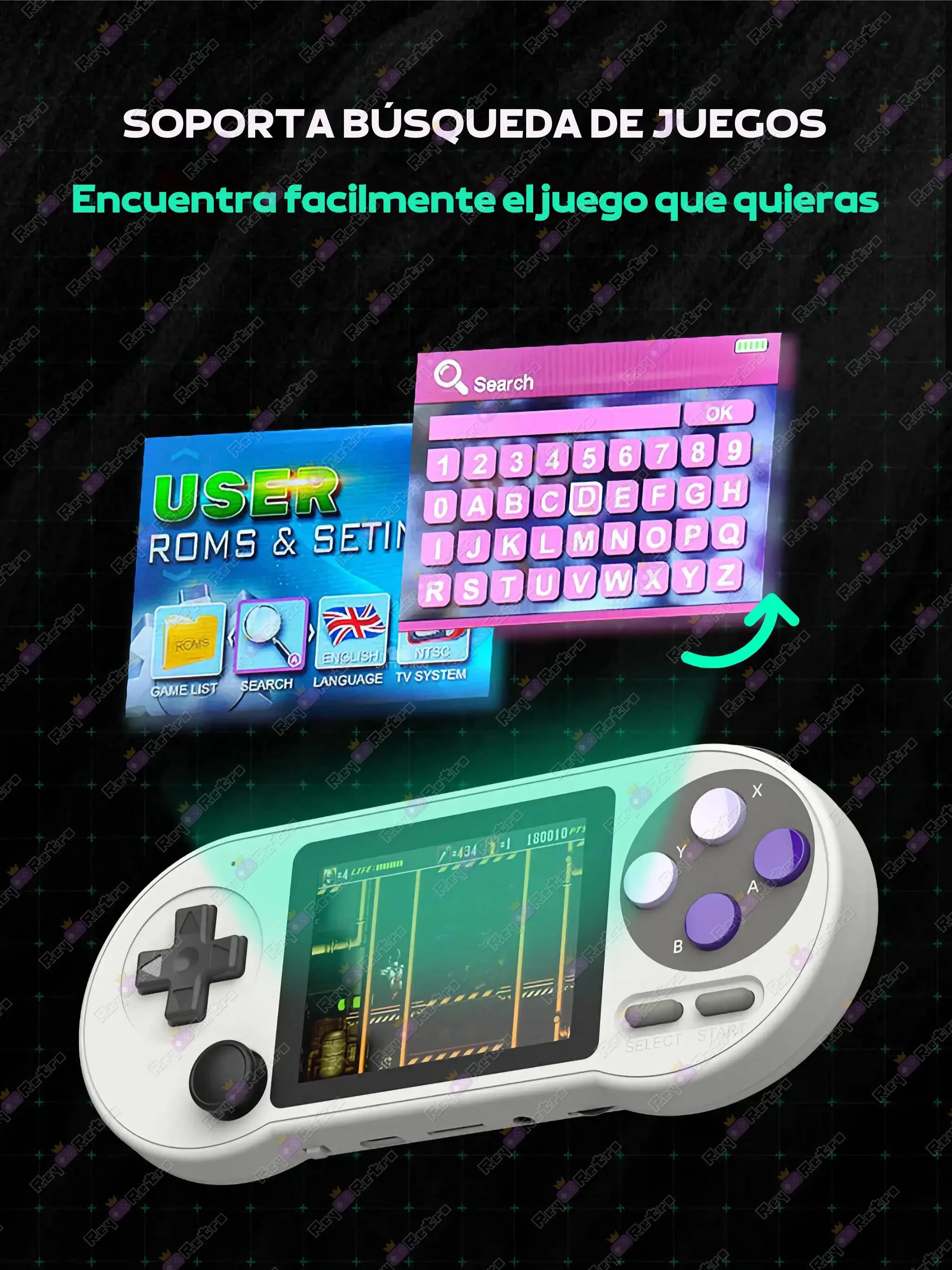 SF2000 SF2000.09 - 🕹 Consola Retro Portátil SF2000 - 3