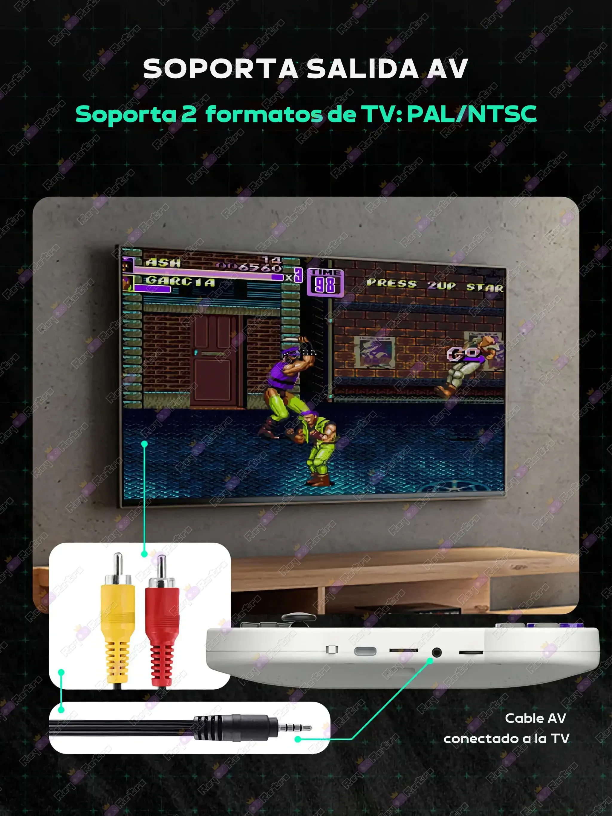 SF2000 SF2000.10 - 🕹 Consola Retro Portátil SF2000 - 3