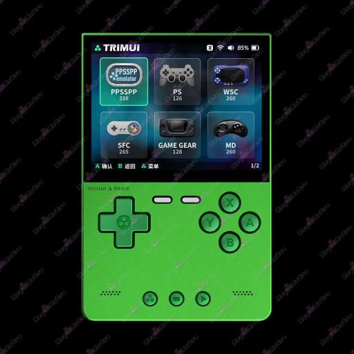Trimui_Brick_Hammer.02 - 🕹 Trimui Brick Hammer - Consola retro portátil metálica con pantalla IPS y RGB