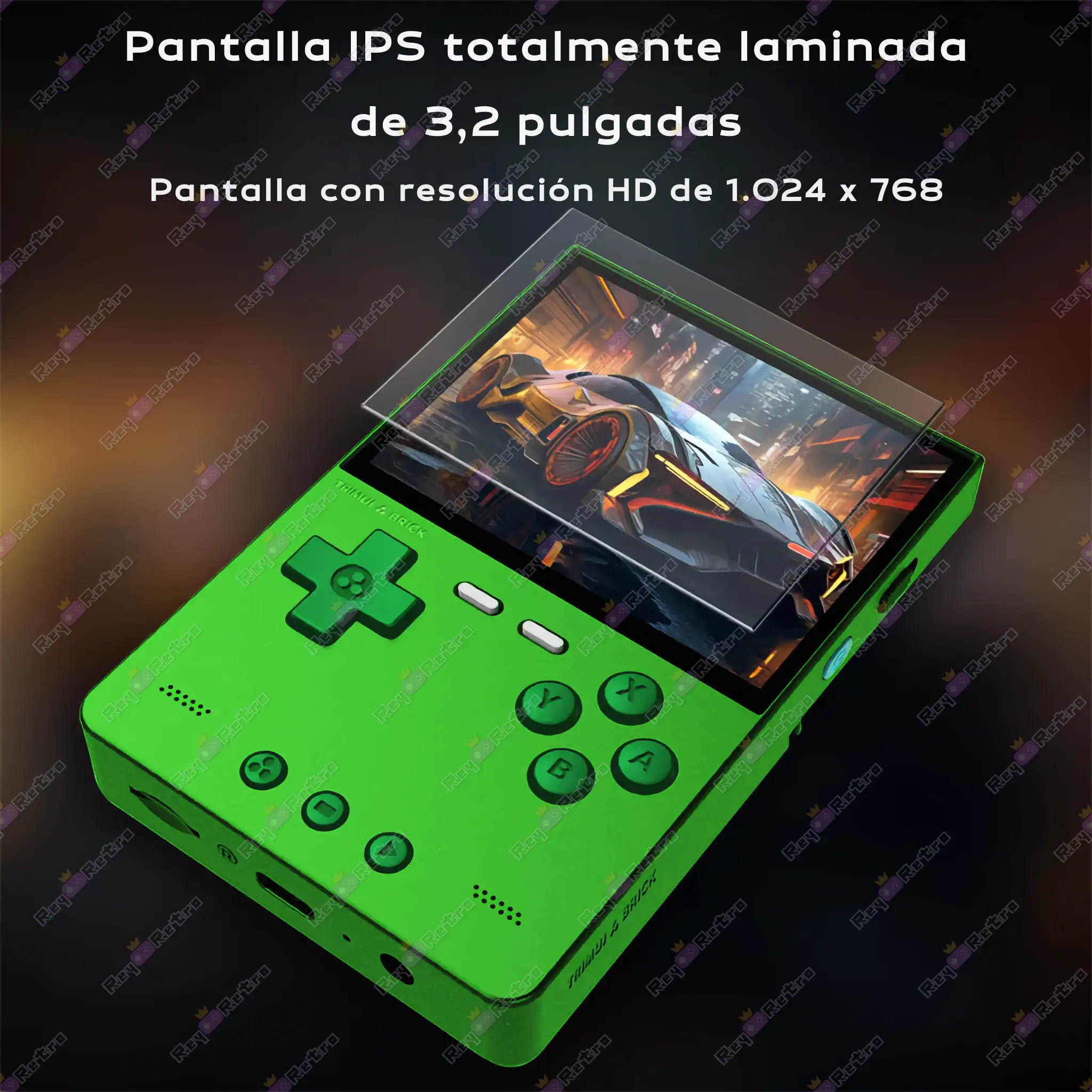 Trimui_Brick_Hammer.07 - 🕹 Trimui Brick Hammer - Consola retro portátil metálica con pantalla IPS y RGB