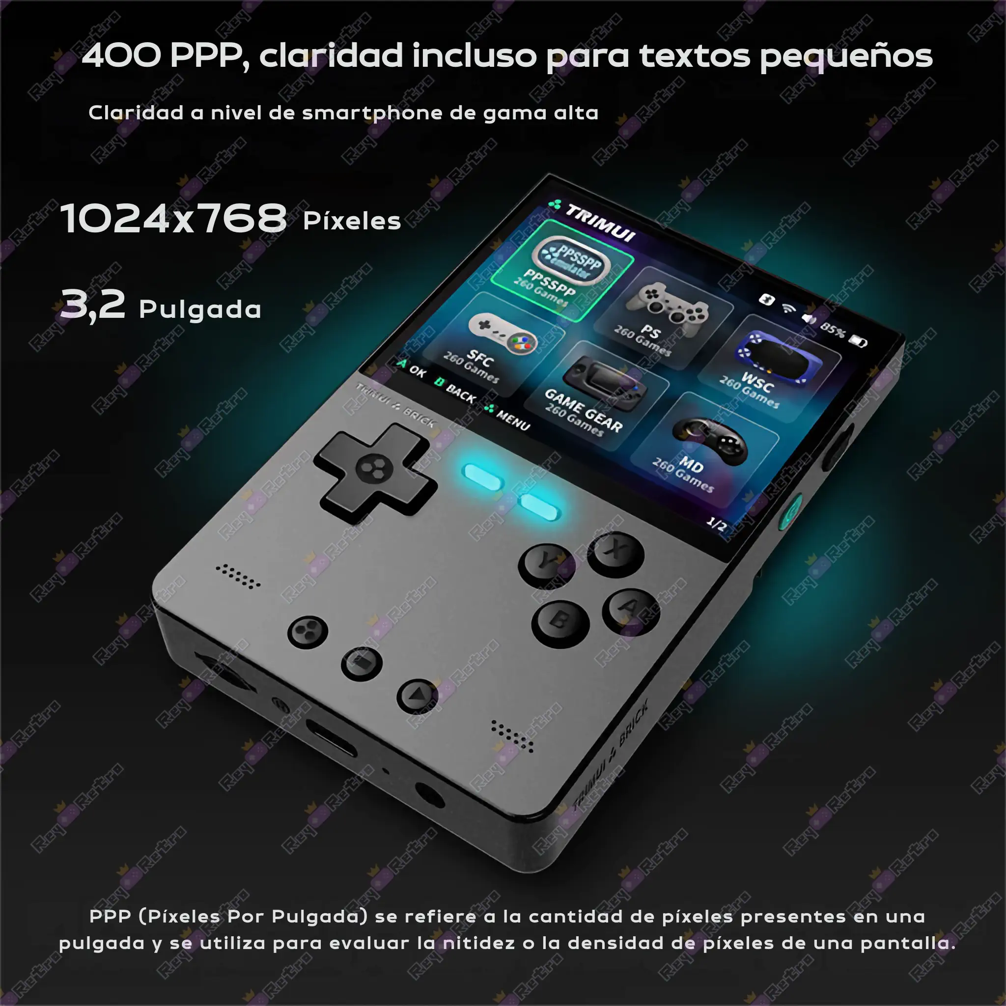 Trimui_Brick_Hammer.08 - 🕹 Trimui Brick Hammer - Consola retro portátil metálica con pantalla IPS y RGB