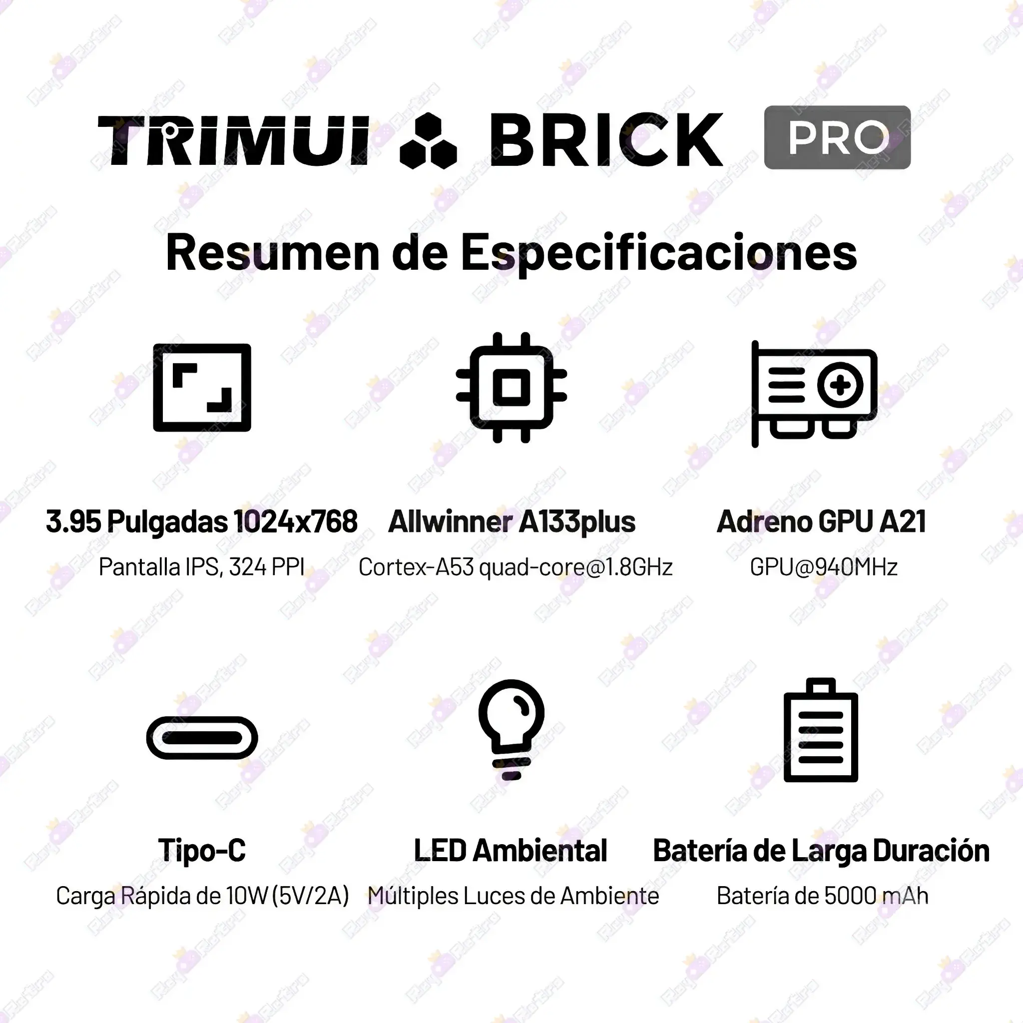 Trimui Brick Pro Trimui_Brick_Pro.06 - 🕹 Trimui Brick Pro - Consola portátil retro Linux con pantalla IPS de 3,95