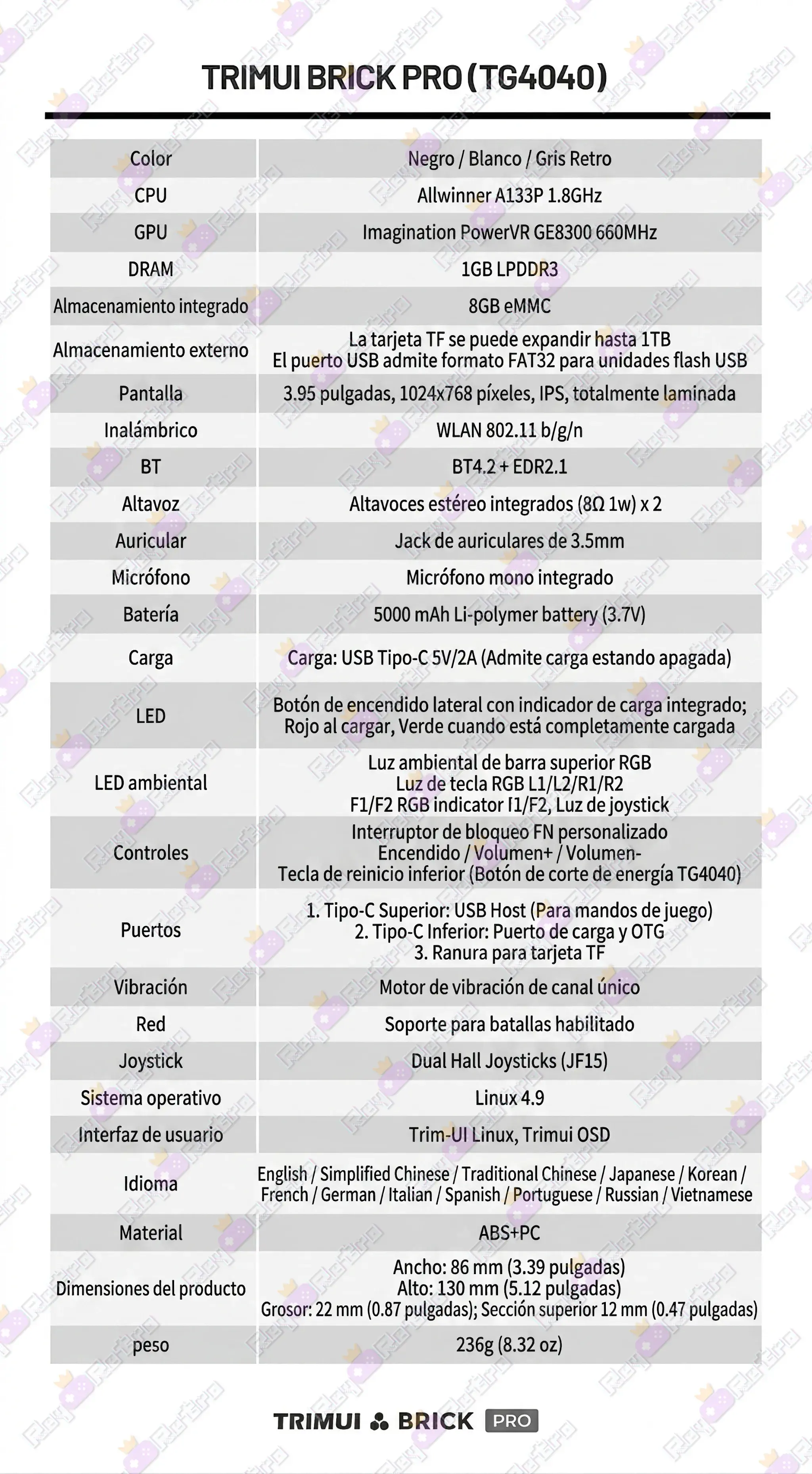 Trimui Brick Pro Trimui_Brick_Pro.11 - 🕹 Trimui Brick Pro - Consola portátil retro Linux con pantalla IPS de 3,95