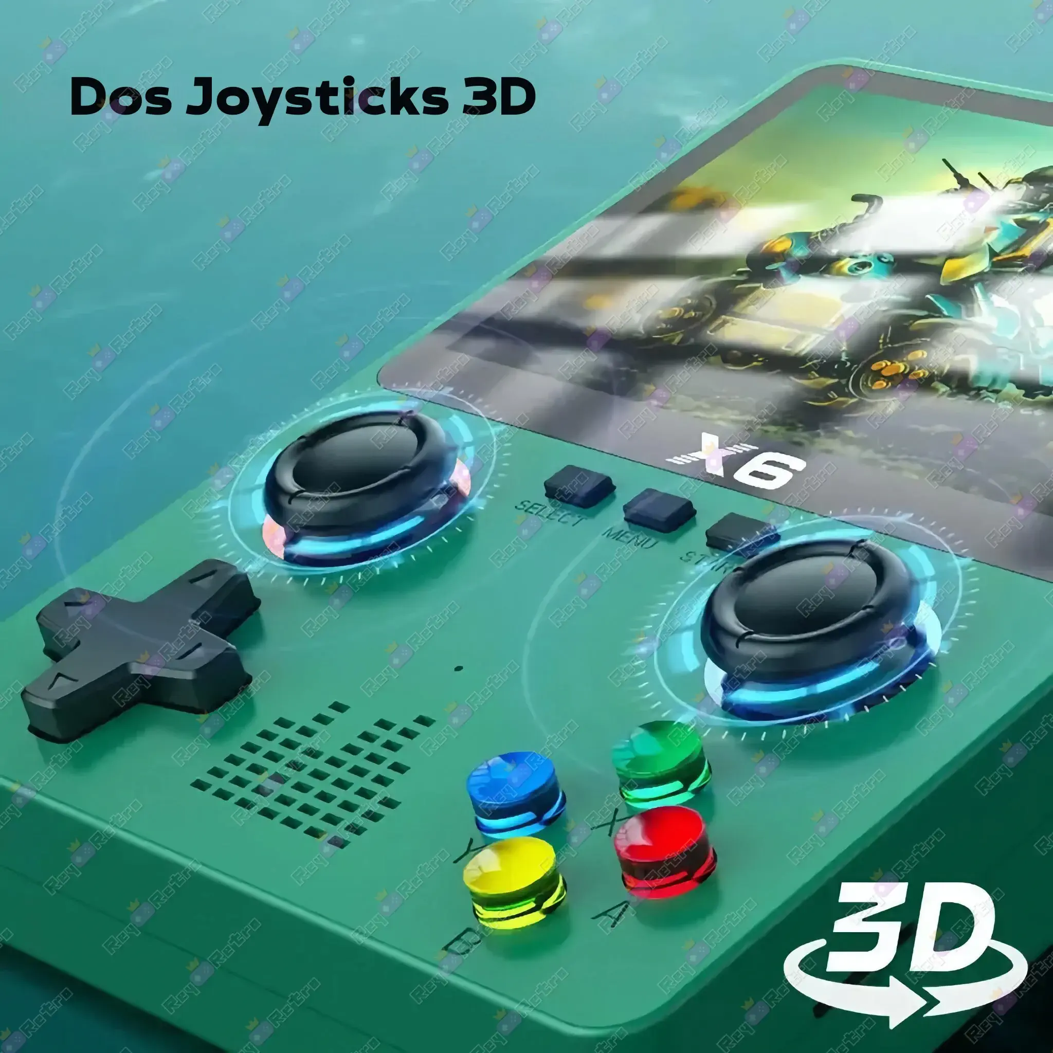 X6 X6.07 - 🕹 Consola Retro Portátil X6 - Económica para su Alta Potencia